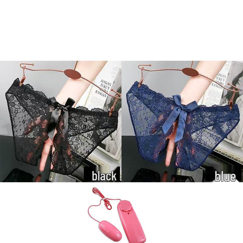 Women's Lace Bow Seamless Open Crotch Panties: Sexy, Hot, and Breathable