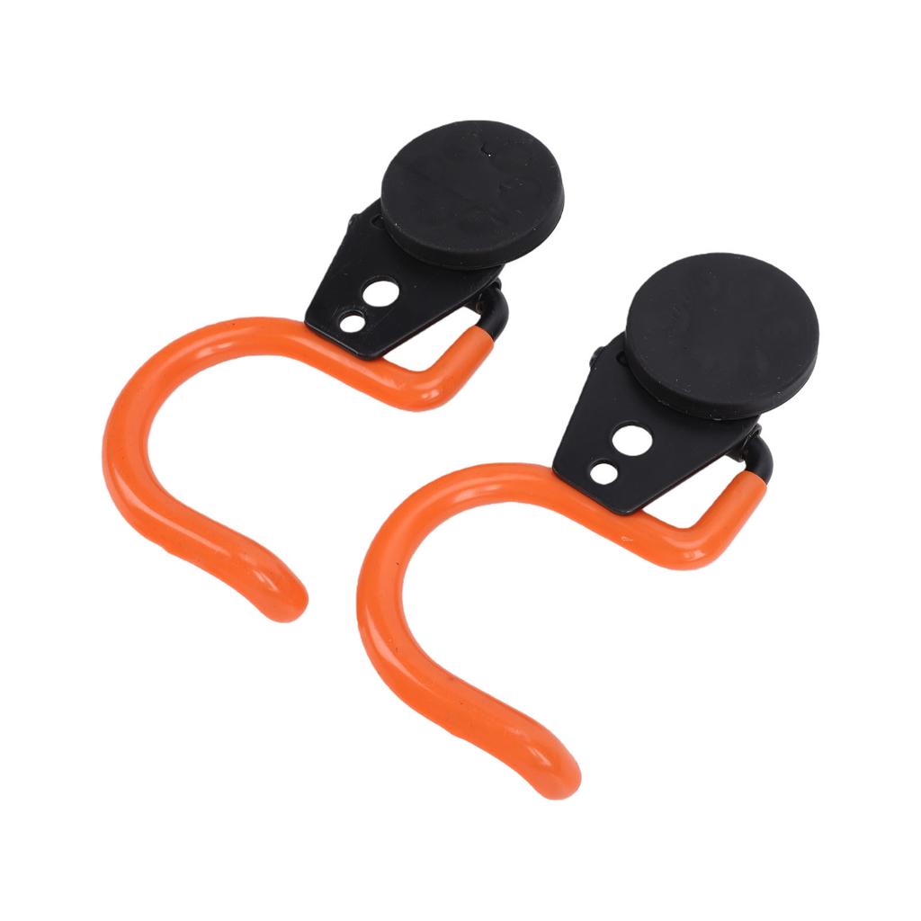 2Pcs Magnet Garage Hooks Heavy Duty Steel Strong Large for Power Drill Tools Hose Pegboard Workshop Storage Holder for