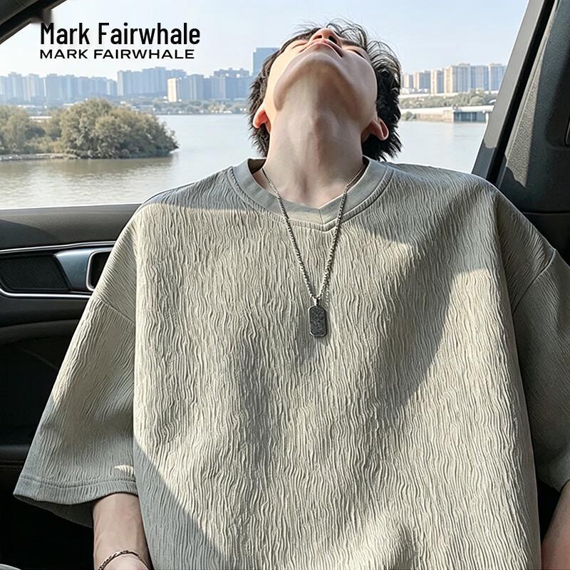 MARK FAIRWHALE Men s Short Sleeve T-Shirt L
