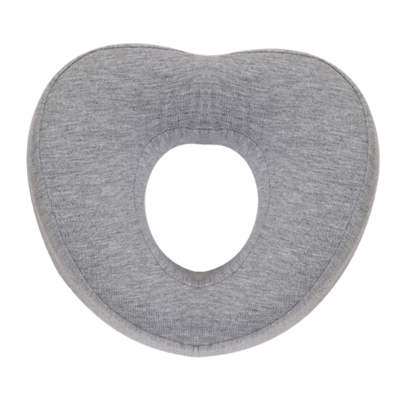 Memory Foam Travel Neck Pillow Massage Table Cradle Face Down Pillow светло-серый 2250₽