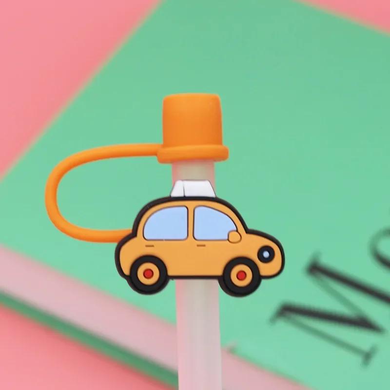 1PC Silicone Straw Plug for Water Glass Bottle Flower Shape Drinking Dust Cap Straw Tips Cover Cup Accessories for 6-8mm Straws