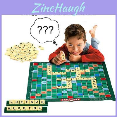 Jogo de Tabuleiro Scrabble Divertido e Envolvente para Crianças e Adultos para Aprimorar Habilidades de Vocabulário