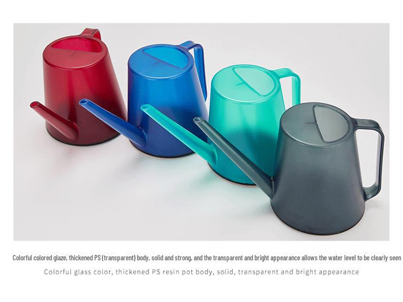 Fierbător pentru grădinărit, transparent, cu gură lungă de 1,8 l