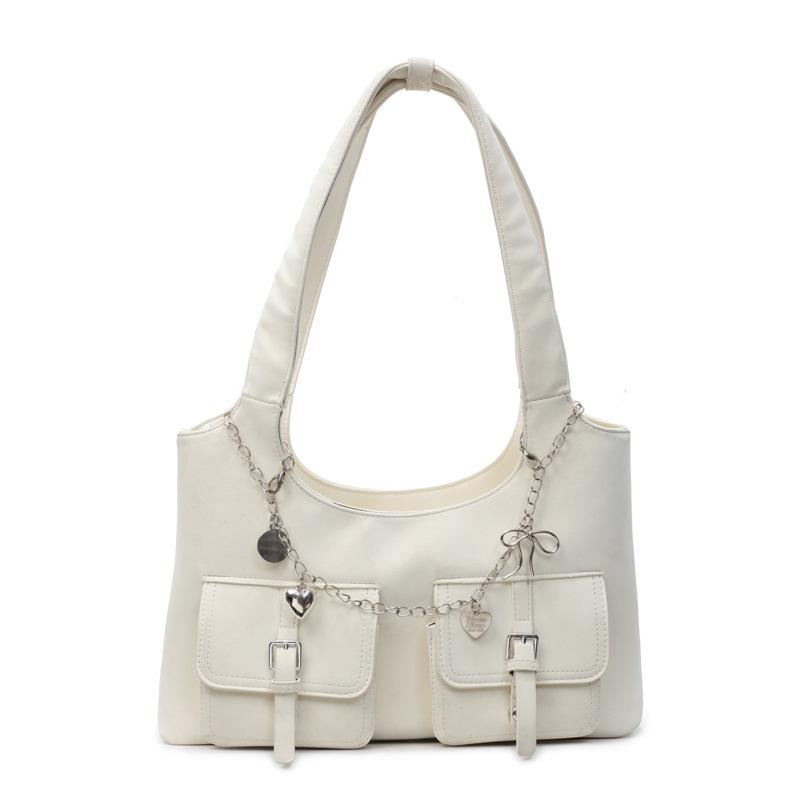 Bags Large-capacity Women's Armpit Bags 2025 New Simple Commuter Bags Korean Version Versatile Shoulder Tote Bags