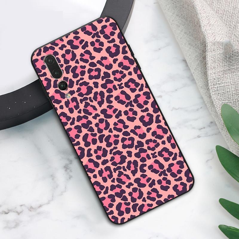 Leopard Print Case For Huawei Nova 12s 12i 11i 8i 7i Y73 Y70 Y90 Y60 Y72 Y61 Y91 9 10 SE P40 Lite P30 Pro