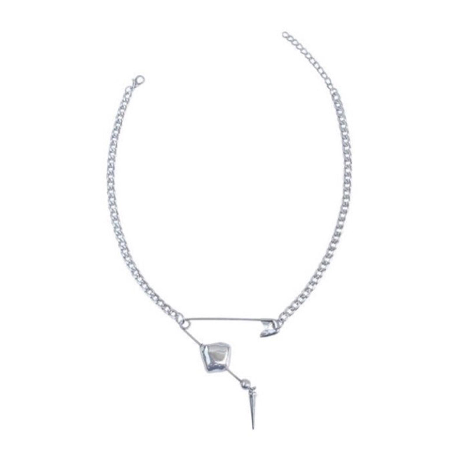 

Уникальная форма броши-подвески Ожерелье Задающее тренды ожерелье с уникальной подвеской в виде булавки для любителей моды