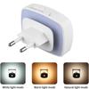 EU/US Plug LED Night Light Bedside Lamp with Motion Sensor PIR Human Induction Lamp For Bedroom Hallway Stair Night Lights