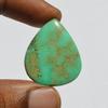 Natural Chrysoprase Gemstone Cabochon - Loose Semi Precious Stone 25 Carats Pear Shape 31x26 Mm, Jewelry Craft Supply