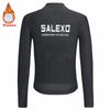 2026 Winter Fleece Warm Thermal Fleece Bicycle Set for Men, Long Sleeve Sportswear, Racing Jersey Suit, Pro Team Bicycle Clothing, Winter