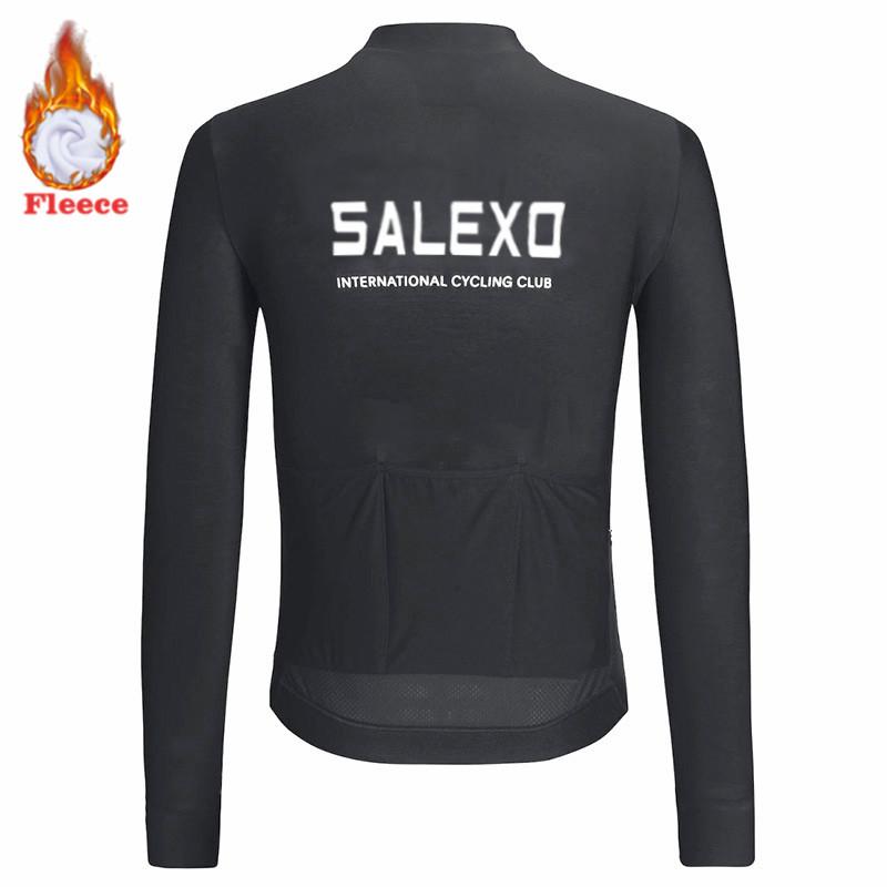 2026 Winter Fleece Warm Thermal Fleece Bicycle Set for Men, Long Sleeve Sportswear, Racing Jersey Suit, Pro Team Bicycle Clothing, Winter