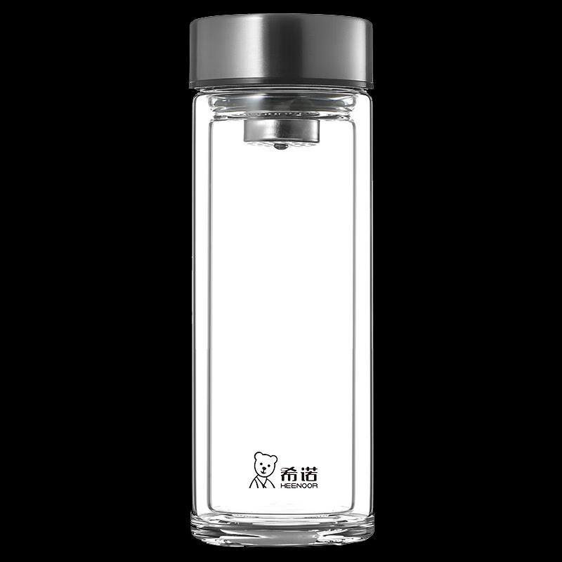 XINUO XN-6590 Double-Layer Glass Tea Cup