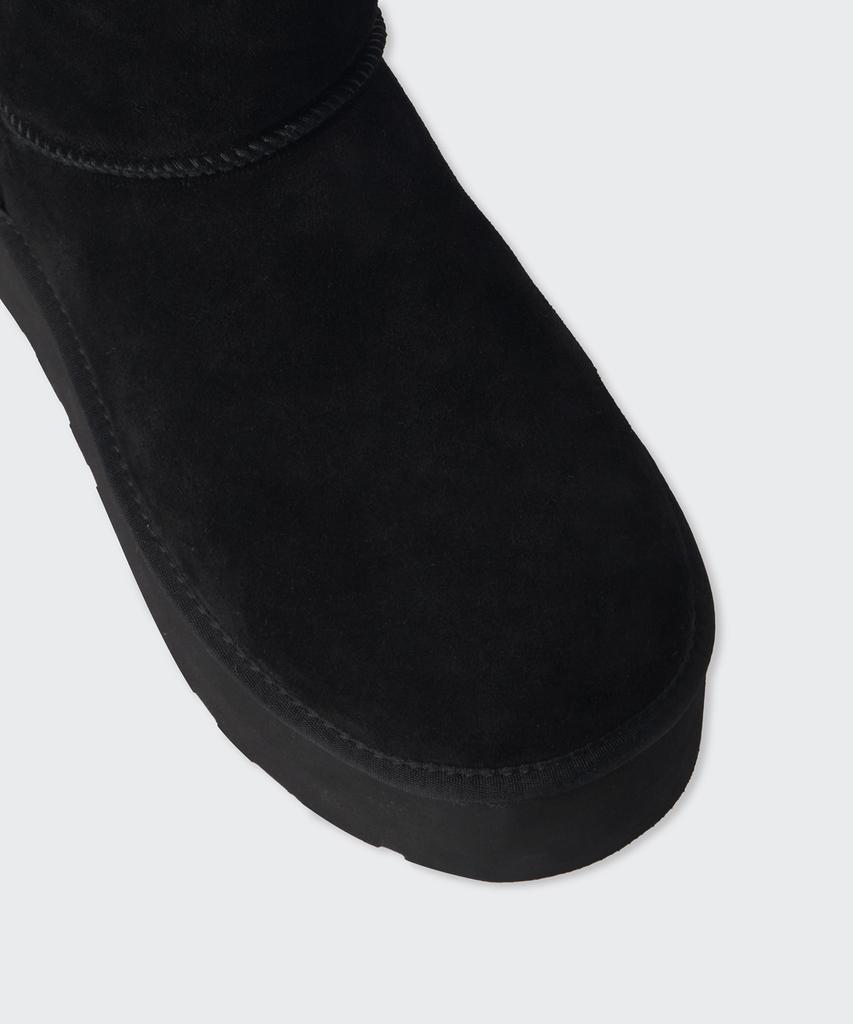 Musinsa Standard Woman Winter Pug Platform Boots [Black]