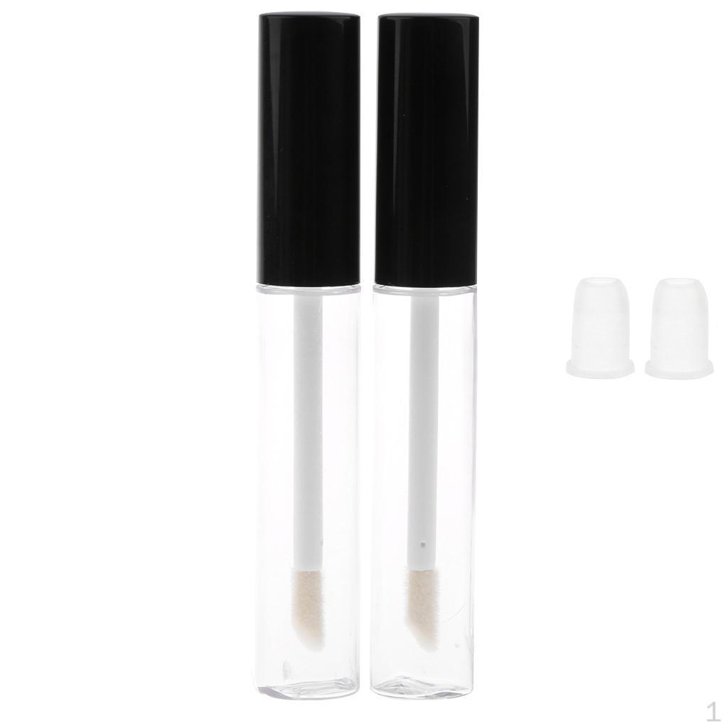 2pcs 10ml DIY Empty Bottle Liquid Tube Cosmetic Container for Oil/Lip Balm