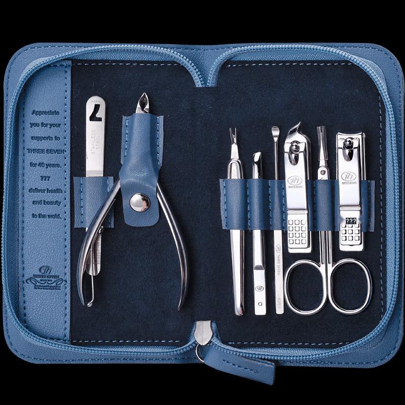 777 (THREE SEVEN) 8-Piece Nail Clipper and Grooming Set