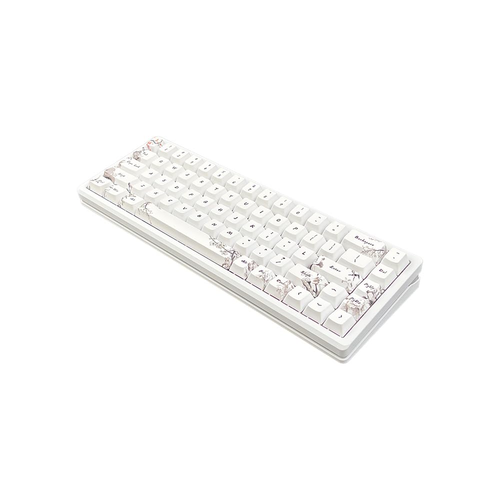 EverGlide Su68 White Rapid Trigger Keyboard/Polling Rate 8000hz