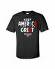 Politisch Keep America Great Again Erwachsenen T-Shirt Schwarz