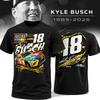 Kyle Busch M&Ms #18 Beidseitiges Joe Gibbs Racing T-Shirt