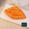 Soft Simulated Cheese Bun Stress Relief Slow Rising Toy Bread Squishy Toy  for Adults Kids Gift