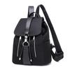 Cooljacket Keepreal Damen-Rucksack im Preppy-Stil, wasserdicht, mit Metallring-Reißverschluss
