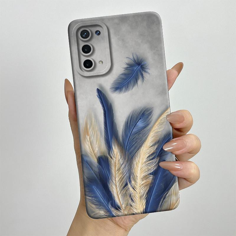 For OPPO A74 5G A54 5G Case A93 5G Capa Silicone Soft Phone Funda CPH2197 CPH2195 CPH2263 Painted Printed Protective Back Cover