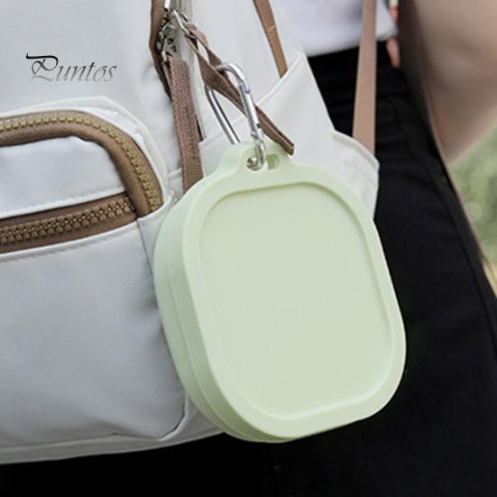 Bol multifuncțional de 400 ml, antiderapant, pliabil, de calitate alimentară, cu cârlig de suspendare, bol din silicon pentru mașina de spălat vase