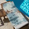 Carpet Texture ART Towel Large Quick-Drying Microfiber soft Beach Towel for Travel Fitness Sauna Bathing Camping