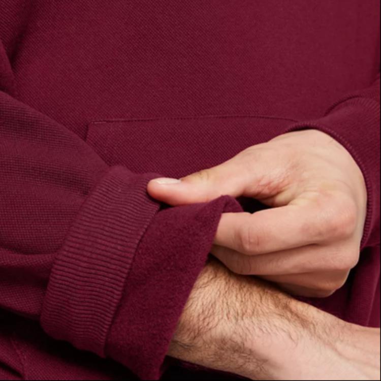 Under Armour Rival Fleece Glitch Loose Fit Hoodie Soft Comfortable Sweatshirt Men Hoodies Red 1389428-625