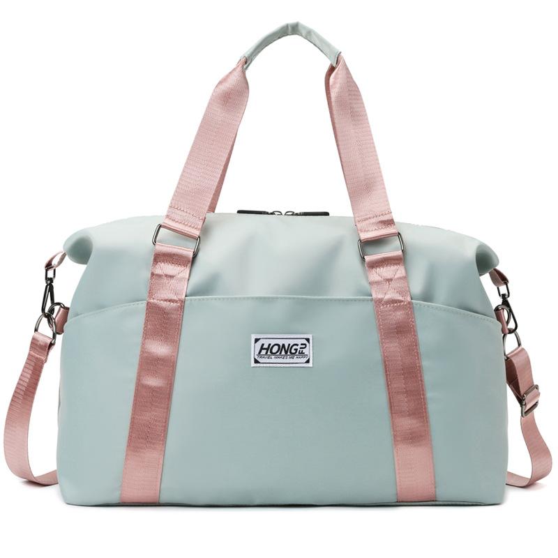 Portable fitness bag Women's wet and dry separation travel bag Lightweight men's large-capacity short-distance travel luggage storage bag