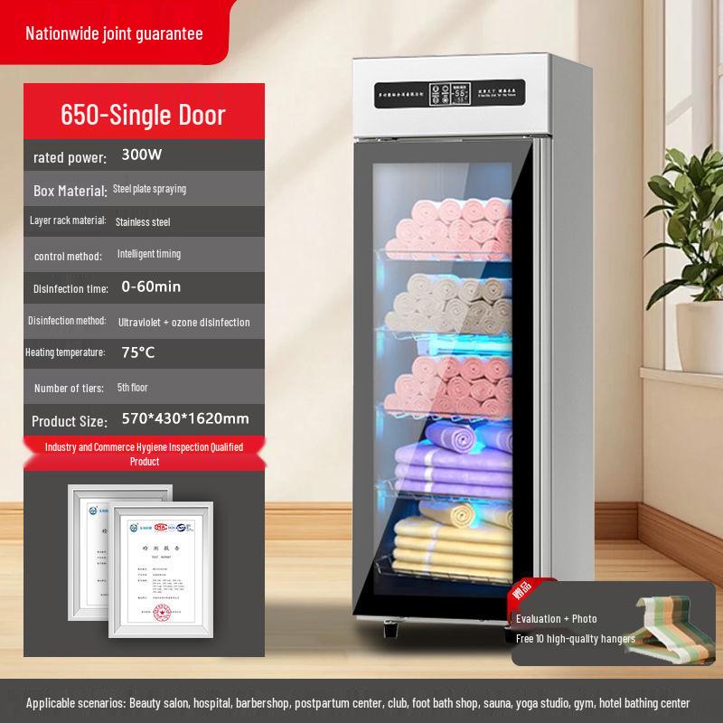 Ultraviolet Towel and Slippers Disinfection Cabinet for Hospitals and Barber Shops