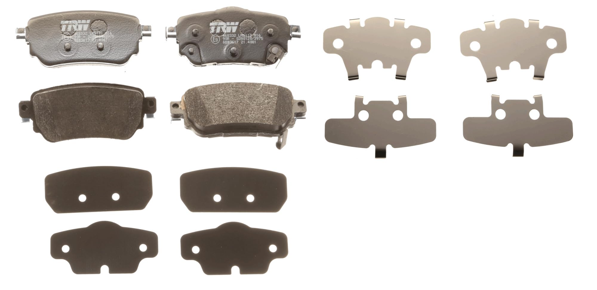 

TRW brake pad rear GDB3617