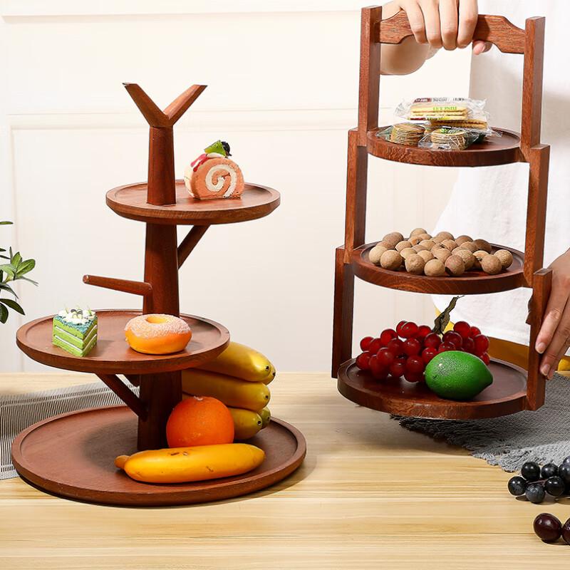 Unique Two-Tier Stainless Steel Dessert Display Stand