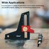 Aluminum Alloy Height Gauge Dual Scales Home DIY Woodworking Height Measurement Tool Tablesaw Depth Measuring Ruler