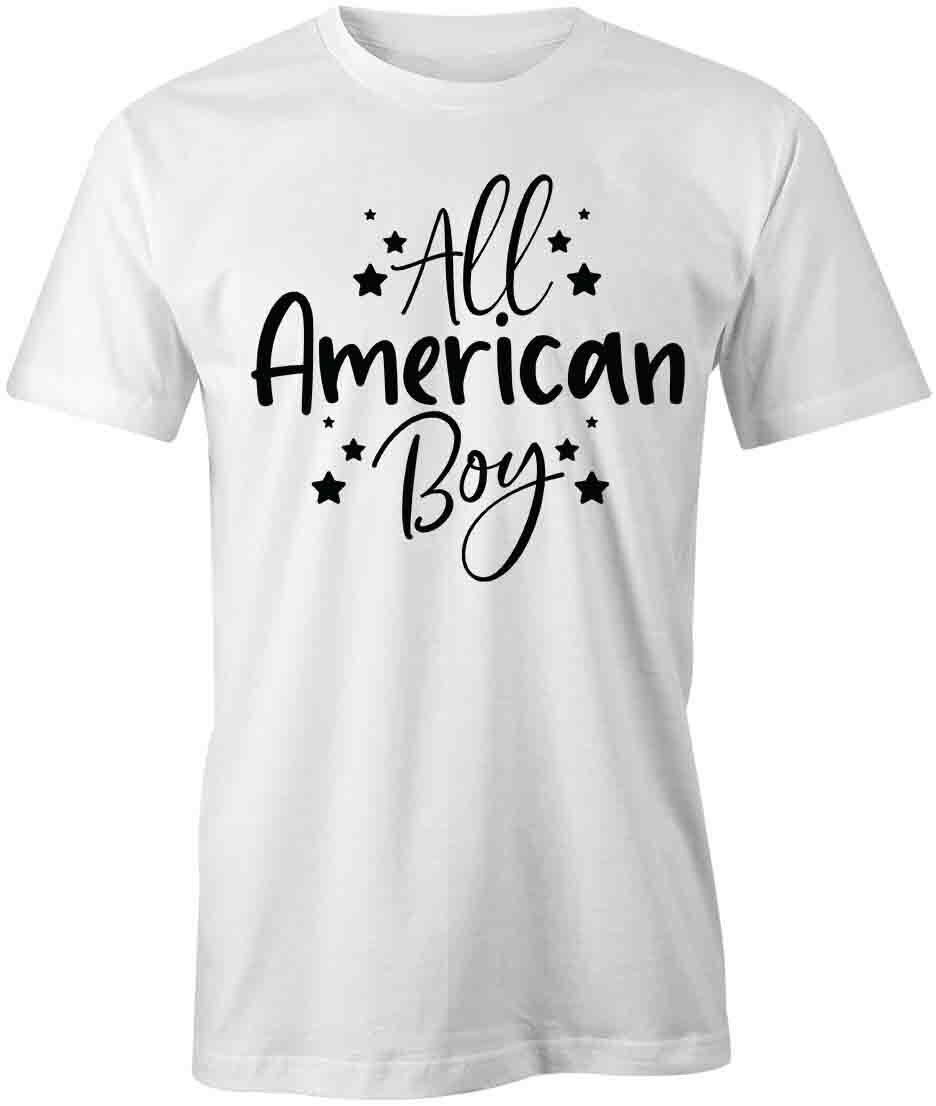 ALL AMERICAN BOY TShirt Tee Short-Sleeved Cotton USA CLOTHING S1WSA257 S