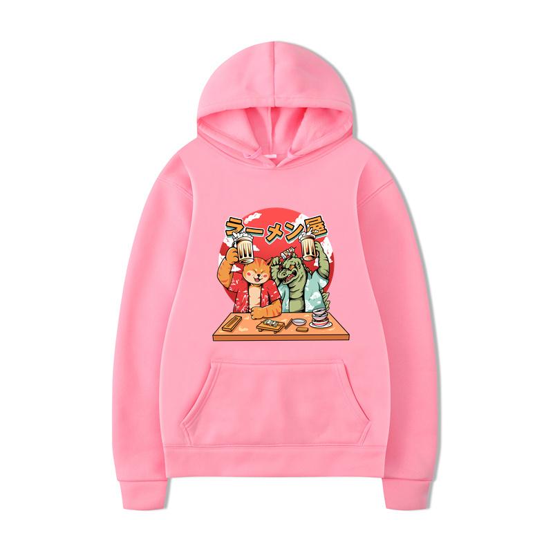 Japanese Anime 90s Graphic Sweatshirt Manga One Piece Gear  Hoodie Women Funny Loose Fleece Cartoon Luffy Ullzang Sweatshirts