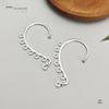 Handmade Ancient-Style Alloy Hairpin & Double Hole Ear Hook Earrings