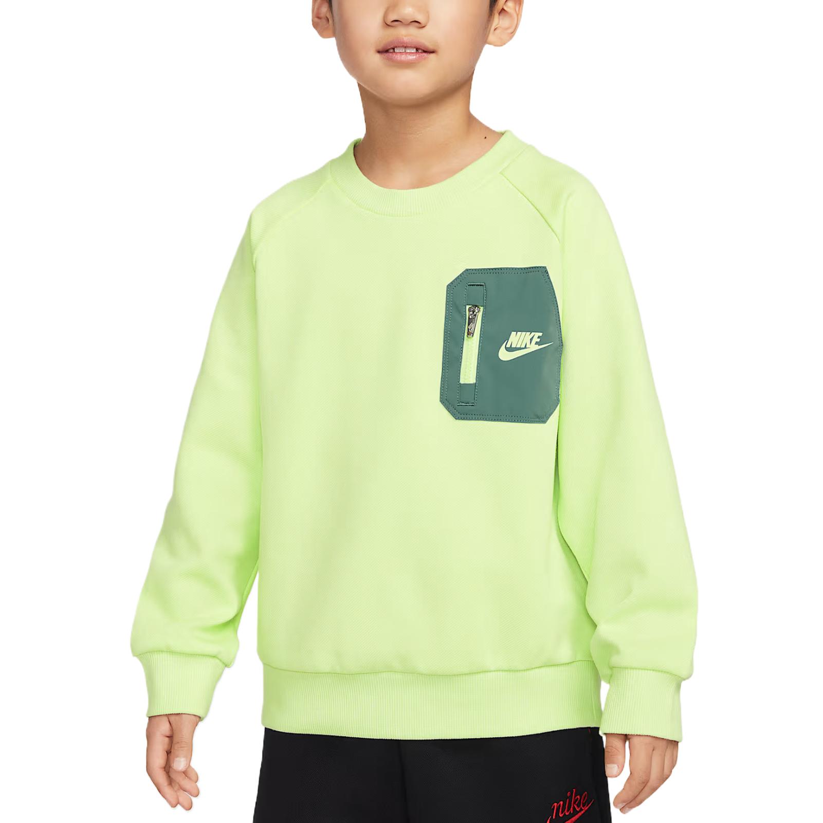 Nike Kids Sweatshirts Crew Neck Moderate IU5325-321 5