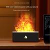 320ML Colorful Flame Diffuser USB Air Humidifier Aromatherapy Essential for Bedroom Yoga Home Oil Diffuser Fragrance Diffuser