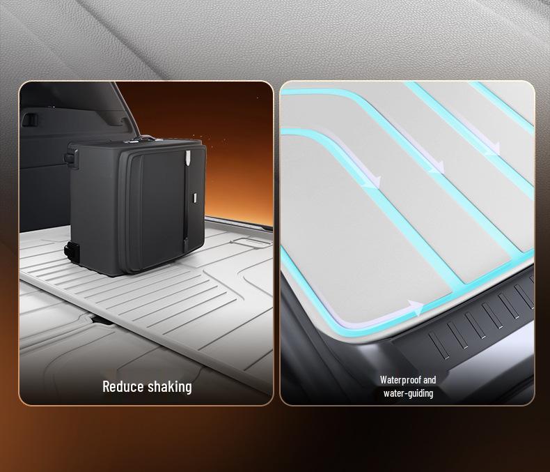 TPE Trunk Mat for Lynk & Co 07 EM-P 2026 - Complete Floor Mat Set for New Car Modification