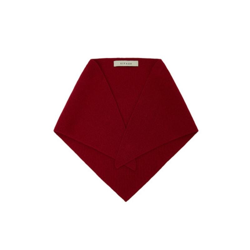 Siyazu SIAC3091 Golji Petite Stickad Halsduk_Röd