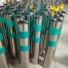 Stainless Steel Mobile and Fixed Warning Post Roadblock