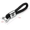 Car Woven Rope Keychain Ornaments Leather Keyring Gifts For Mazda 2 3 6 5 Atenza CX3 CX5 MX5 CX7 Axela CX30 CX90 CX60 CX50 MX30