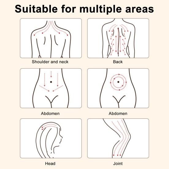 Masážní přístroj na obličej s vibračními a hřejivými funkcemi Ergonomický design Kompaktní Přenosný Bezdrátový masážní přístroj proti stárnutí