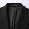 Dibinze Men's Plus Size Double-Breasted Suit Set