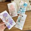 Diamond-encrusted Shell Starfish Pearl Hairpin Set, Sweet and Fashionable, Foreign Style, Duck Bill Clip On the Back of the Head, Light Luxury Niche 