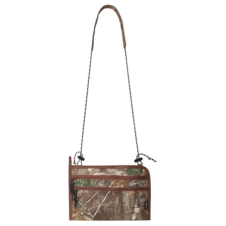 Converse Trendy Print Lightweight Recycled Polyester Shoulder Crossbody Bag Unisex bags Brown 10019878-A01 Brown