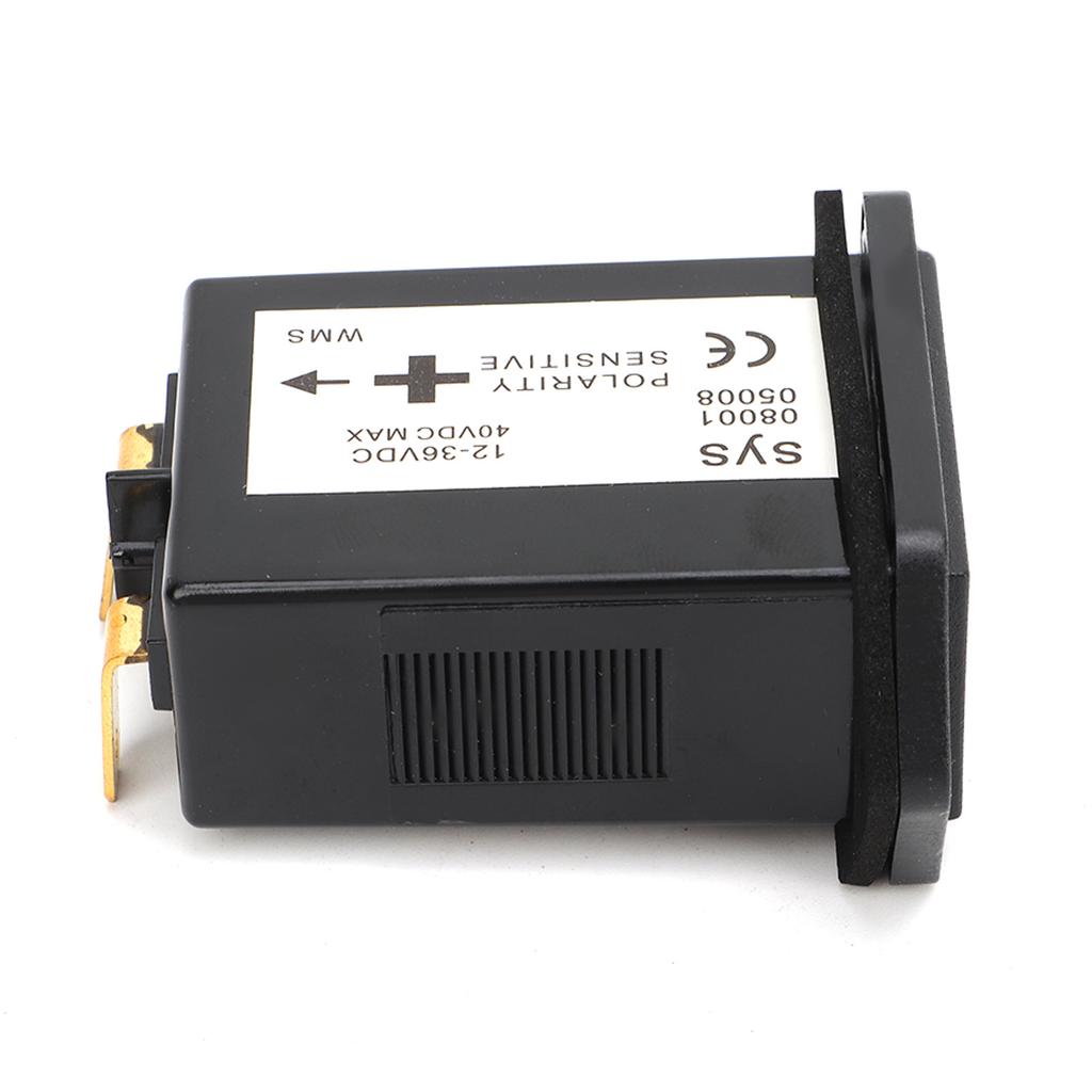 Mechanical Hour Meter DC12V To 36V High Accuracy Outboard Engine Hour Meter for Boat Truck Tractor