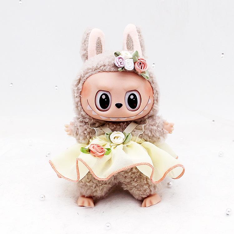 Labubu Plush Toy Pendant Doll Clothes (Generations 1-3; Doll Not Included)