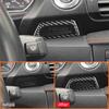 For BMW 1 Series E87 2008-2013 Carbon Fiber Auto Ignition Key Switch Trim Frame Decoration Sticker Car Interior Accessories