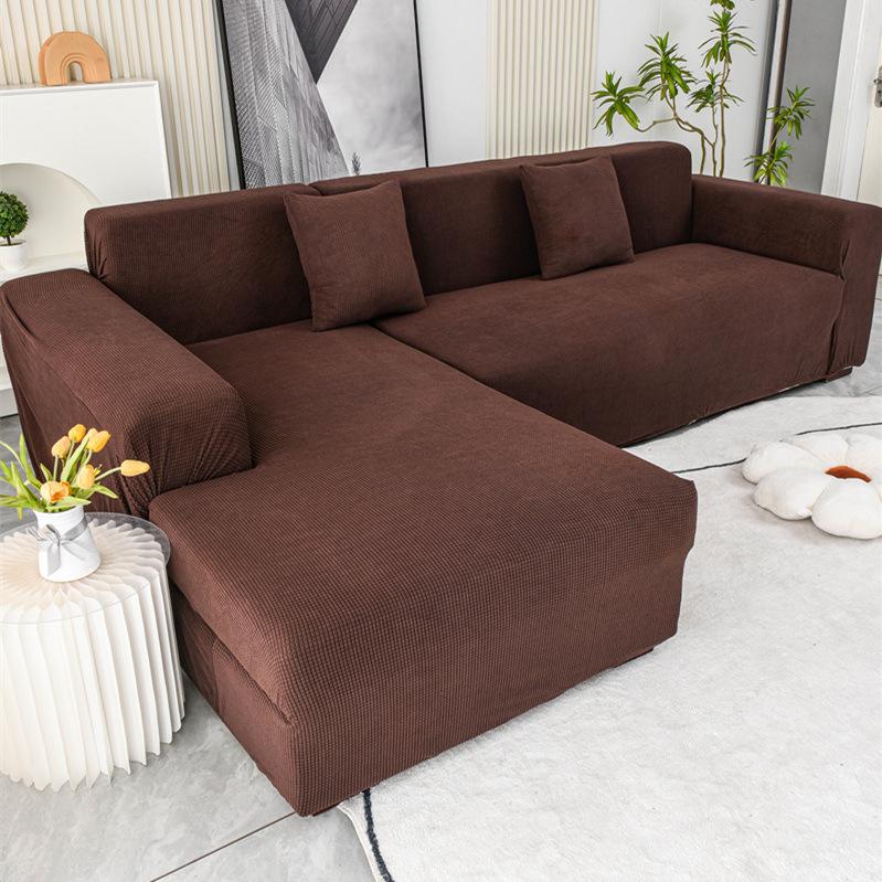All inclusive Universal Sofa Cover Elastic Thickened  Universal Anti Slip Leather Sofa Cover Fabric for Empress  Anti Cat Scratch