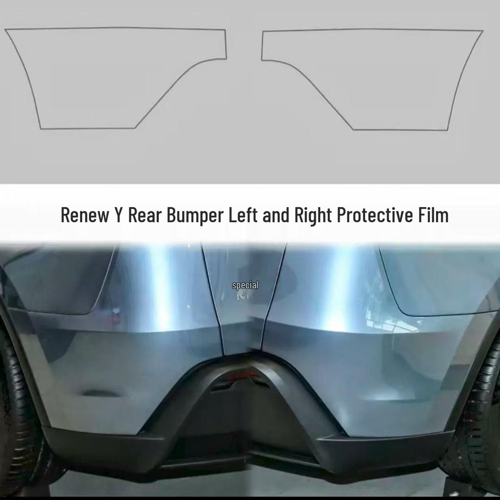 Tesla Model Y/YL Vent & Bumper Protector TPU Film Set